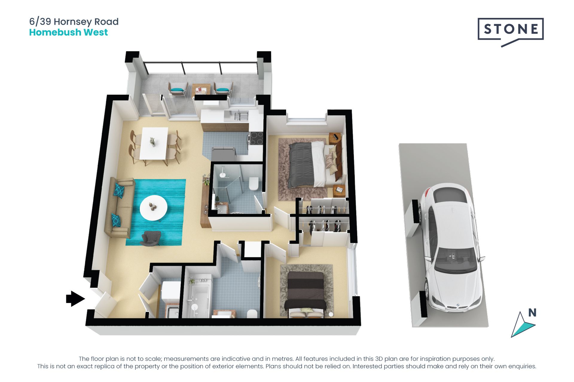Updated first floor apartment offering sun drenched interiors and fantastic open spaces