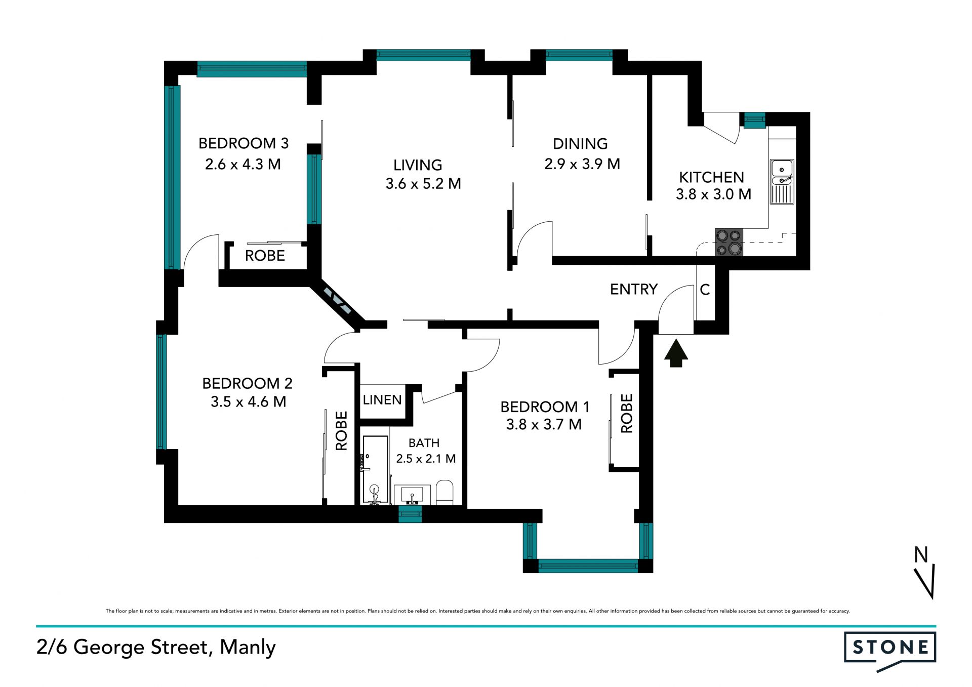 Pristine apartment in premier harbourside pocket