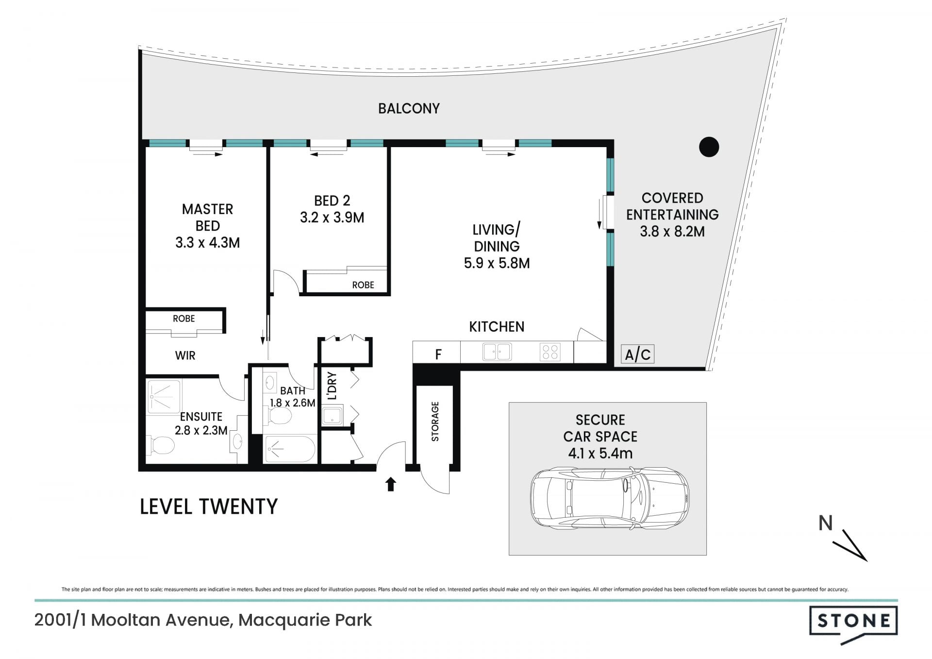 Elite 20th floor views in Macquarie Park Village