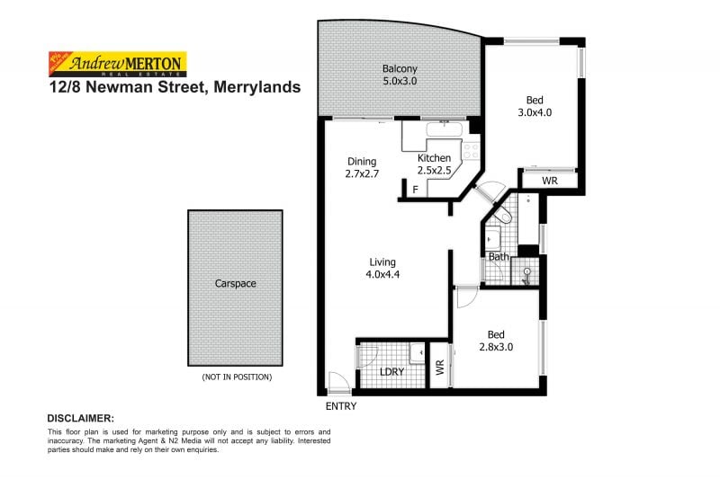 12/8-10 Newman Street, Merrylands