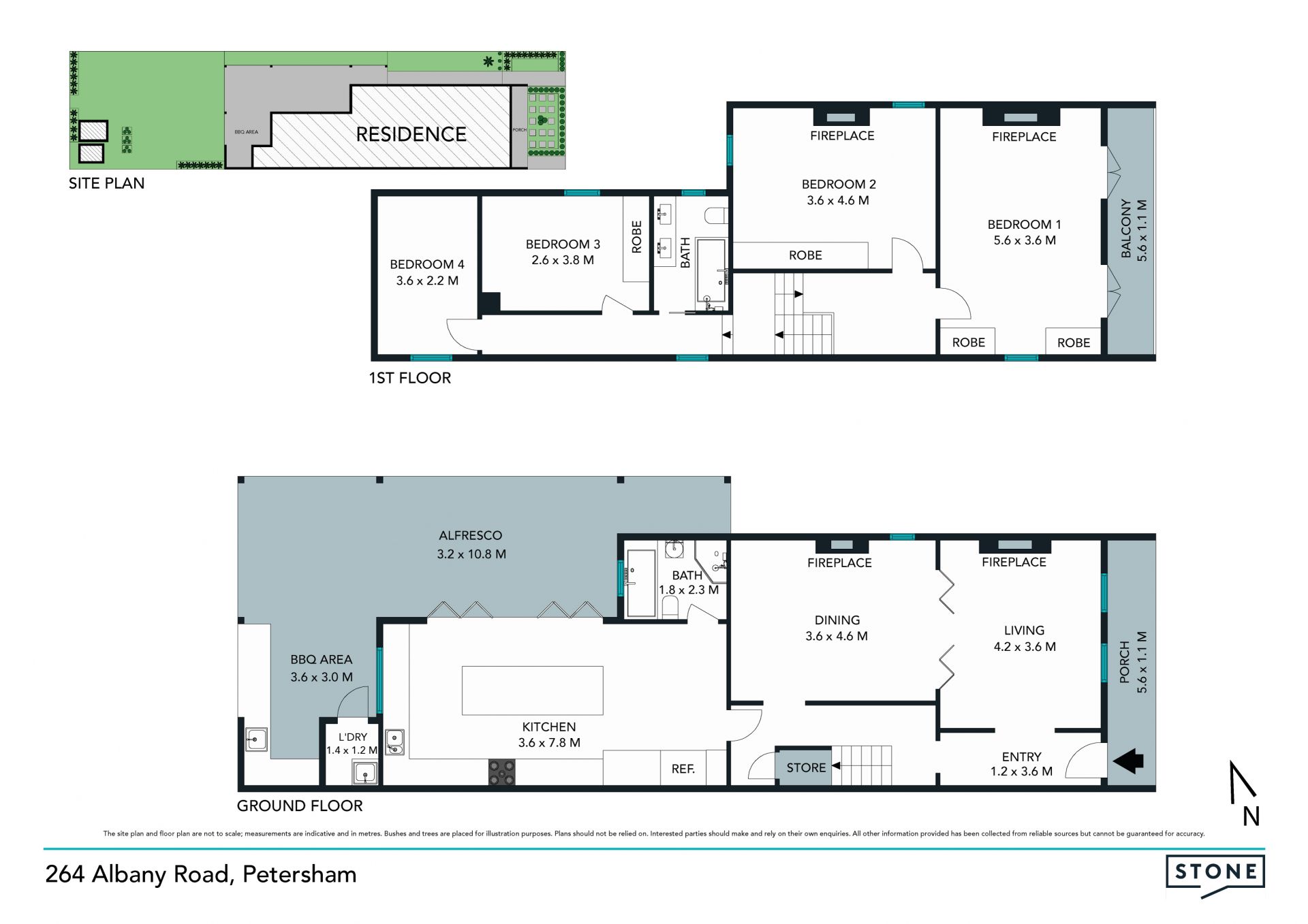 DA Approved for a two storey, double lock up garage with studio