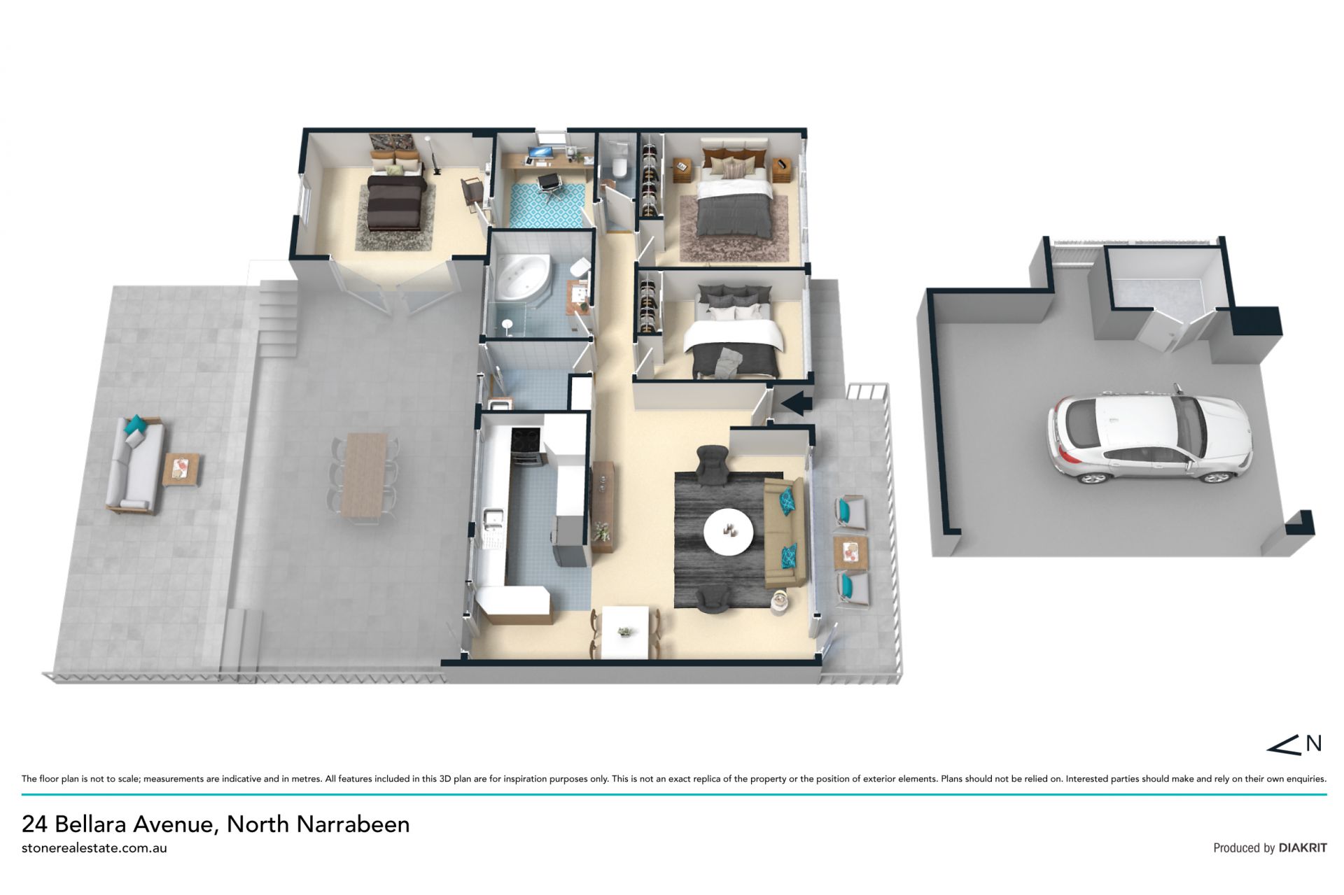 Charming family residence in serene setting