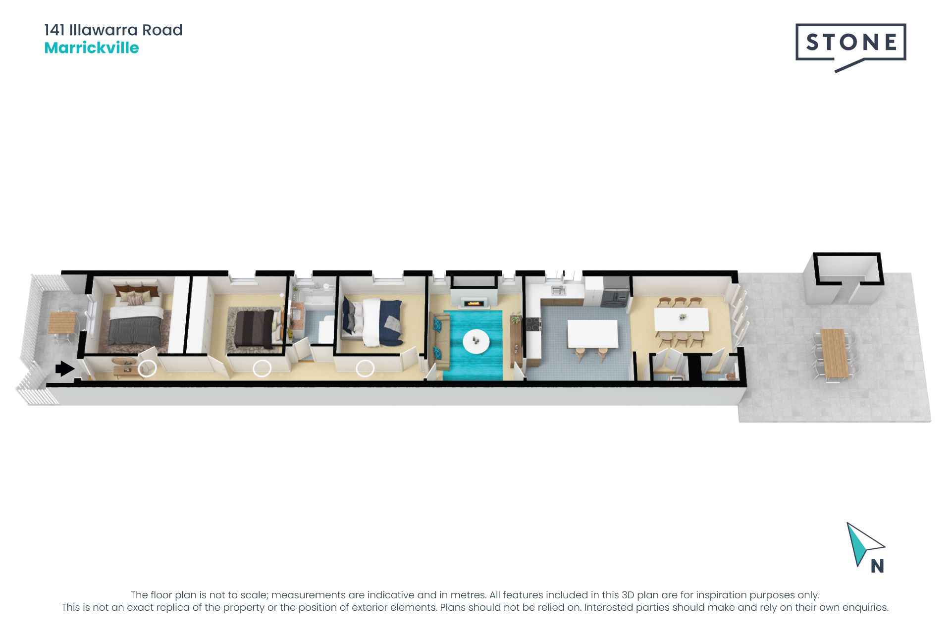 Smart & spacious period semi for the entertainer
