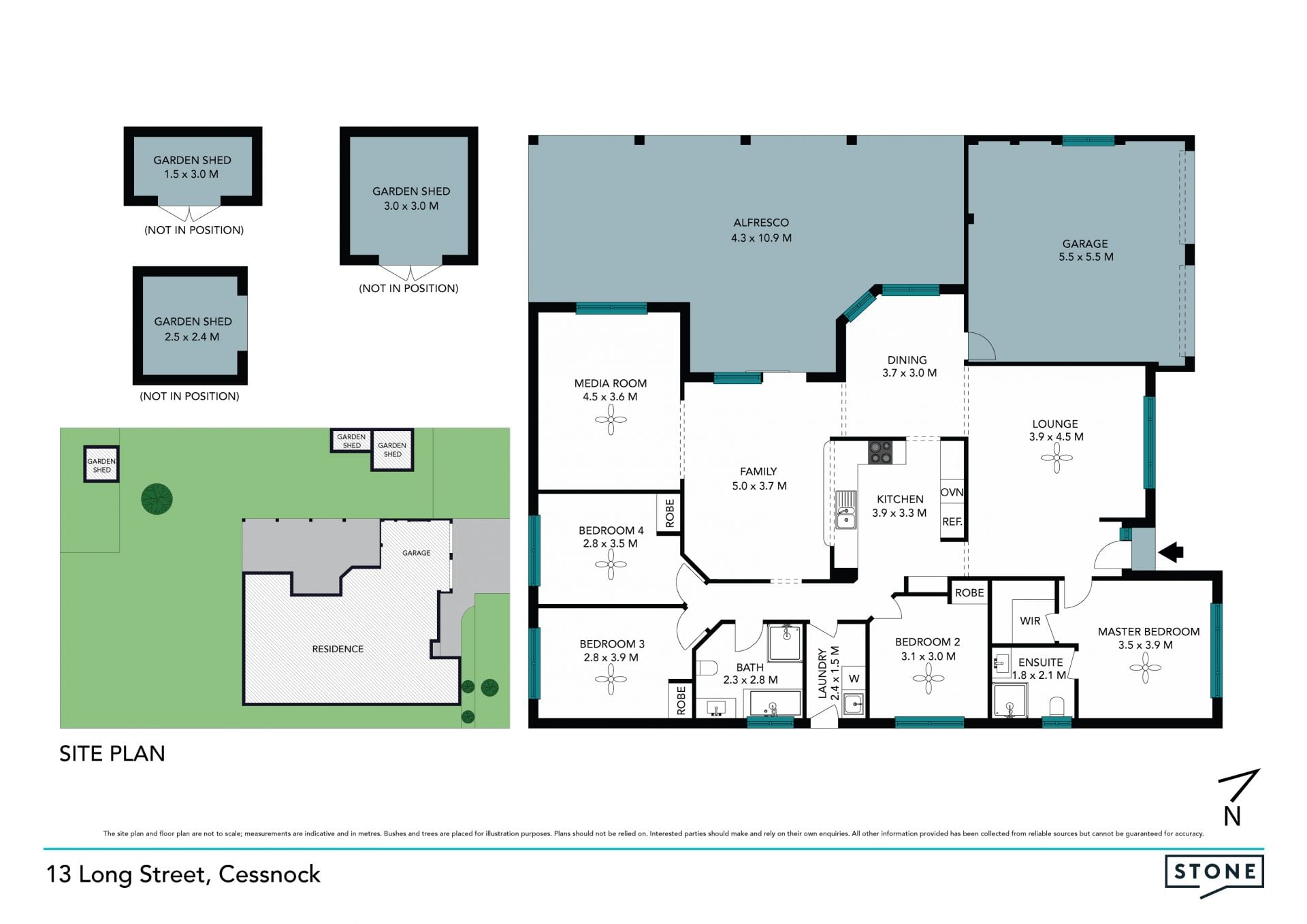 Spacious and modern family home