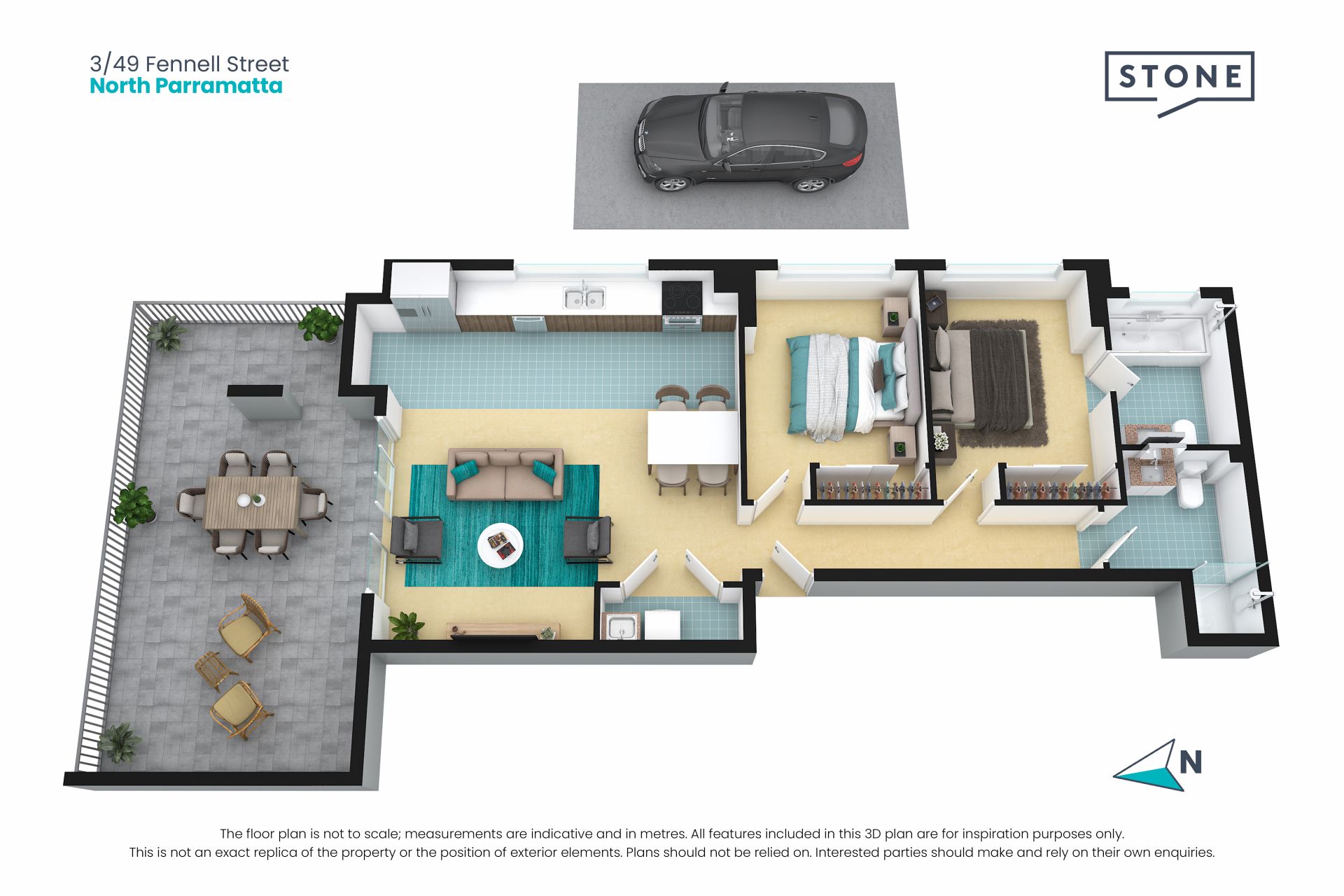 Modern Two Bedroom Unit in Sought after Locale