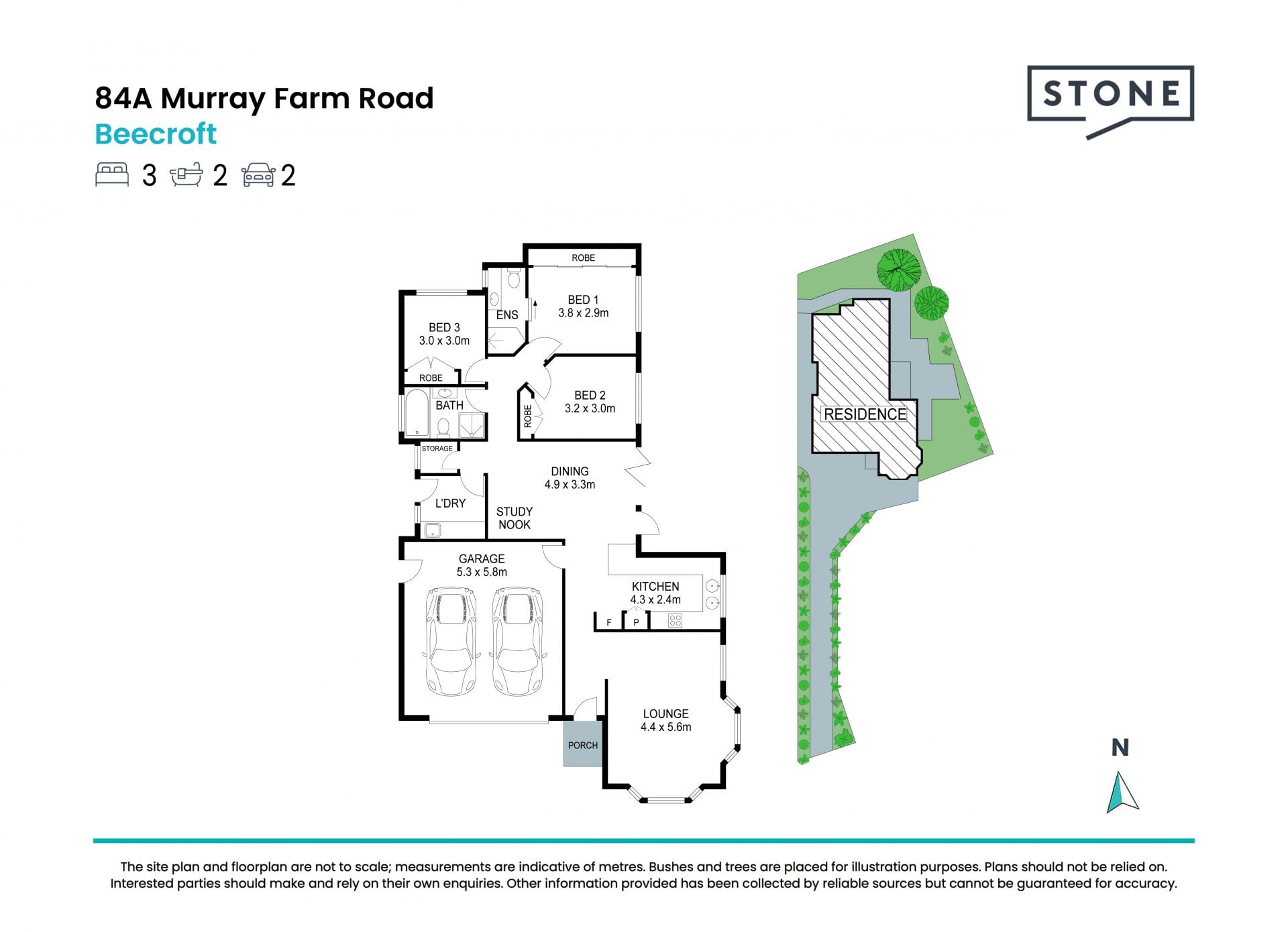 Sunlit single-level comfort in Cheltenham Girl's catchment