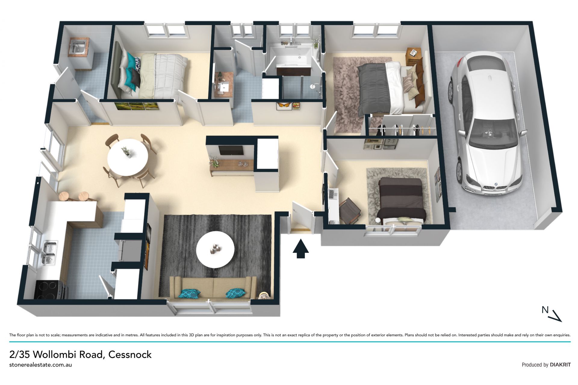 Unit in great location