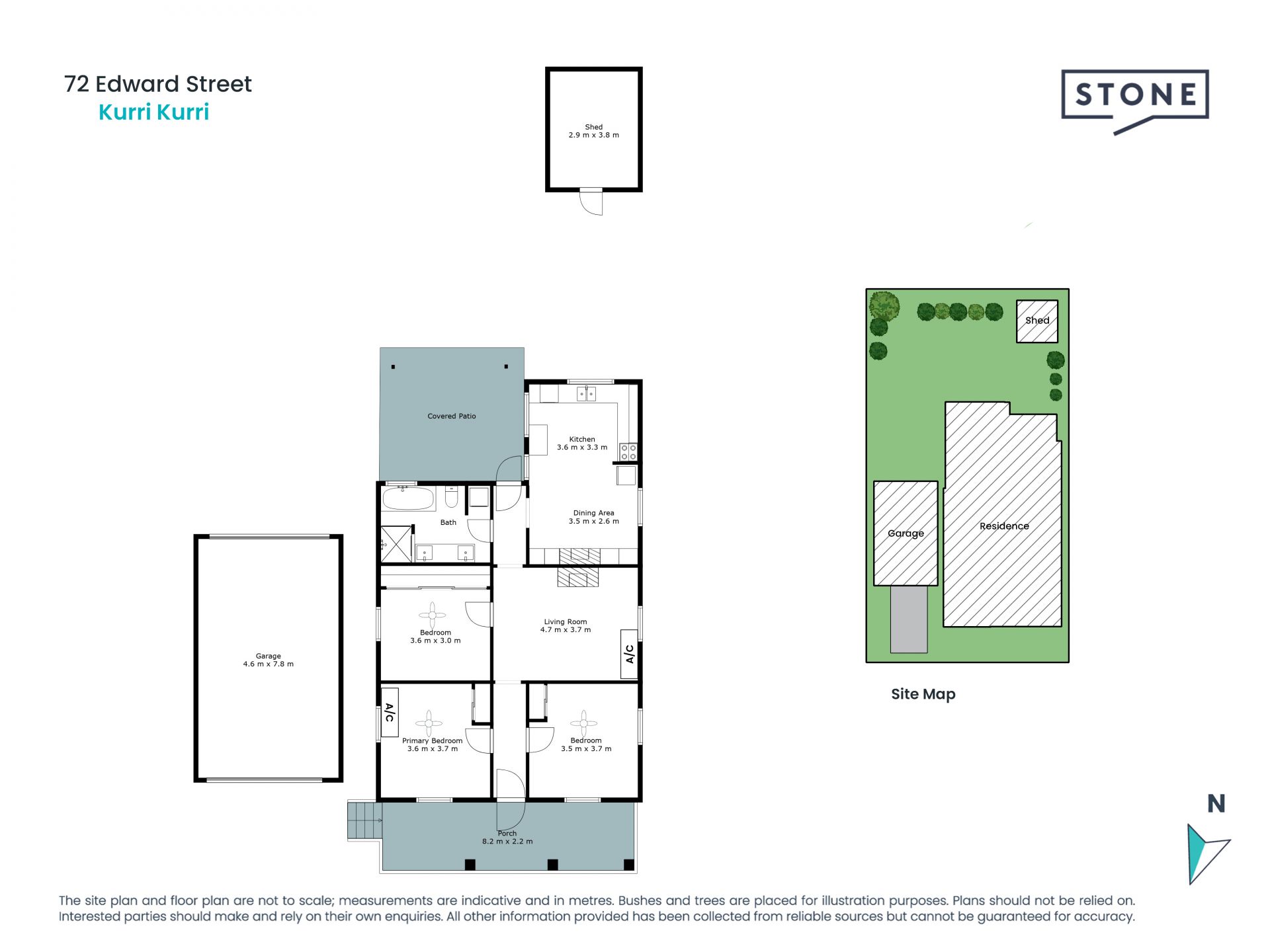 Neat and tidy with with modern comforts in great location