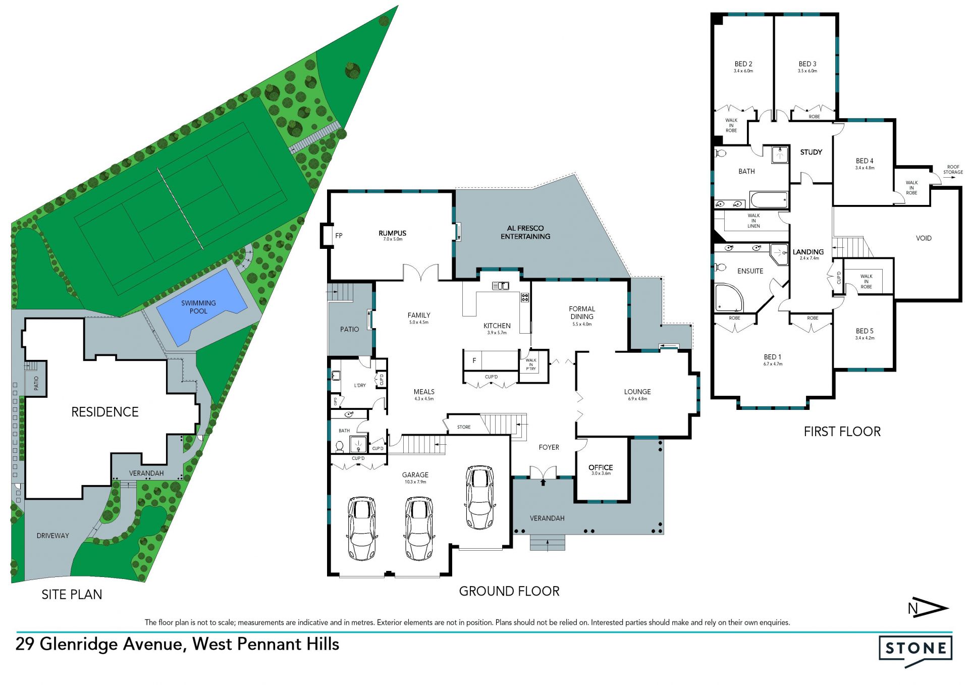 Substance and style on a manicured 1534sqm parcel only 800m to Metro