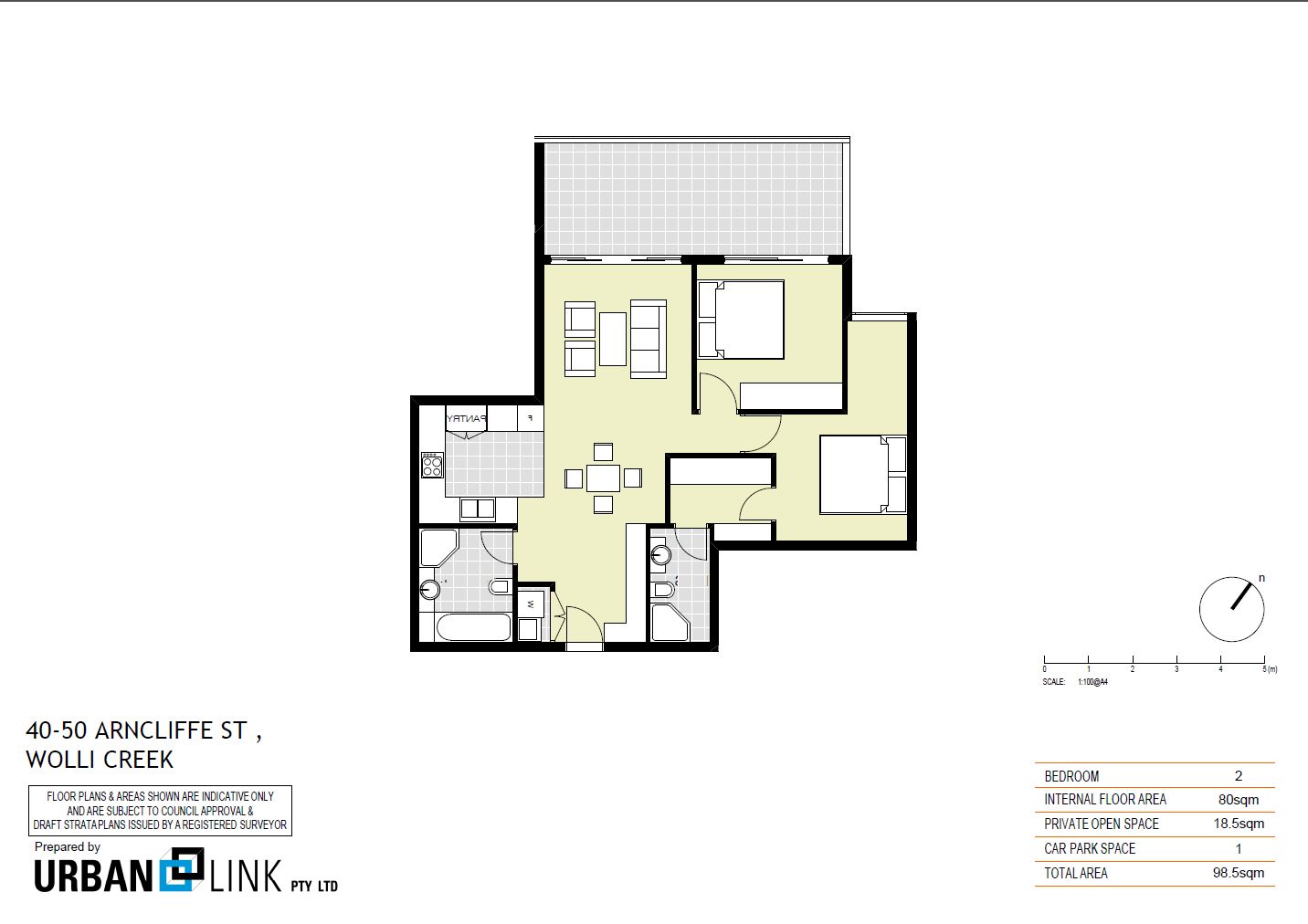 [DEPOSIT TAKEN] Brand New Top Garden 2 Bedroom for rent