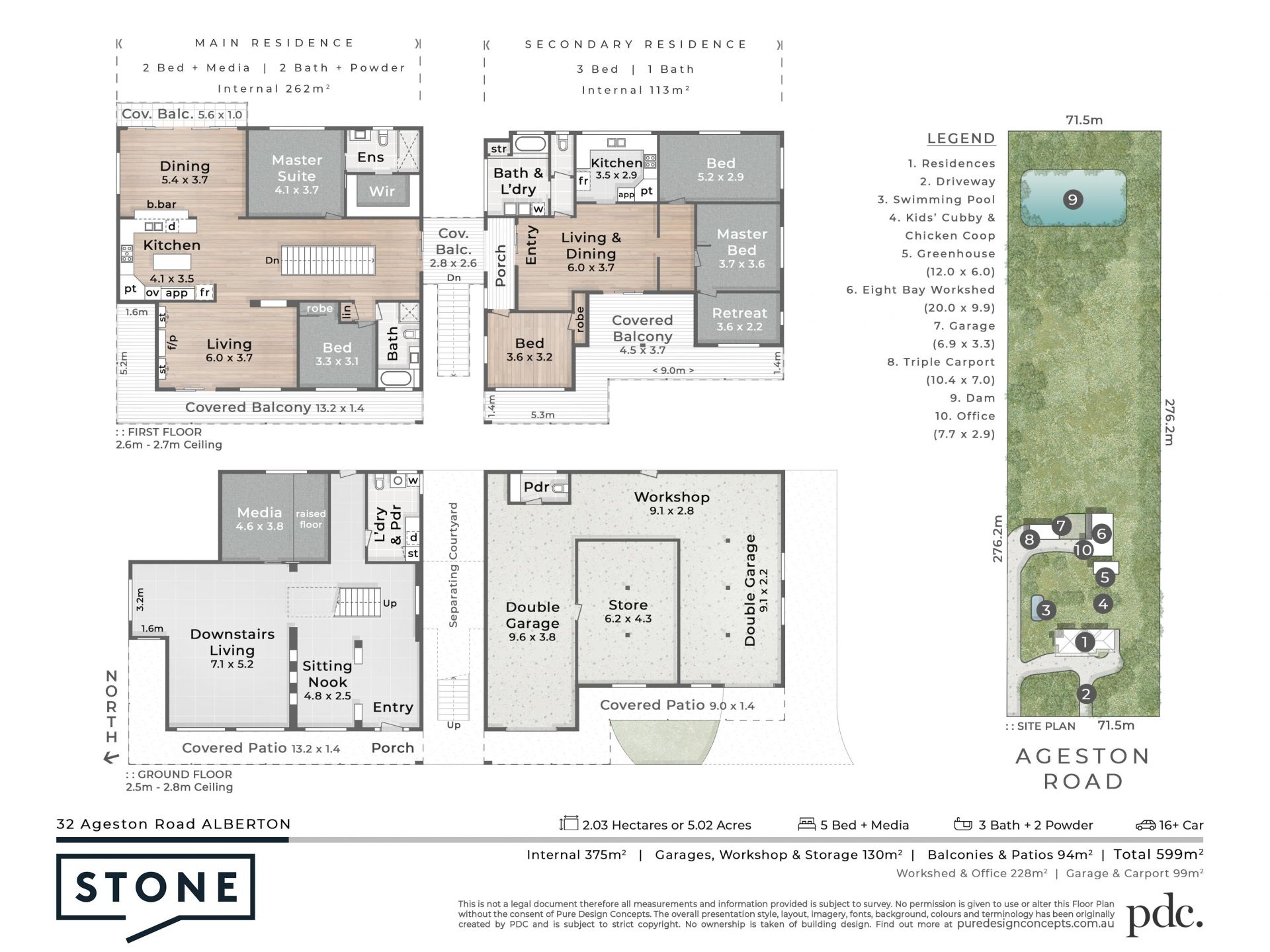 Perfect for Both Multigenerational Living and Business Operations.