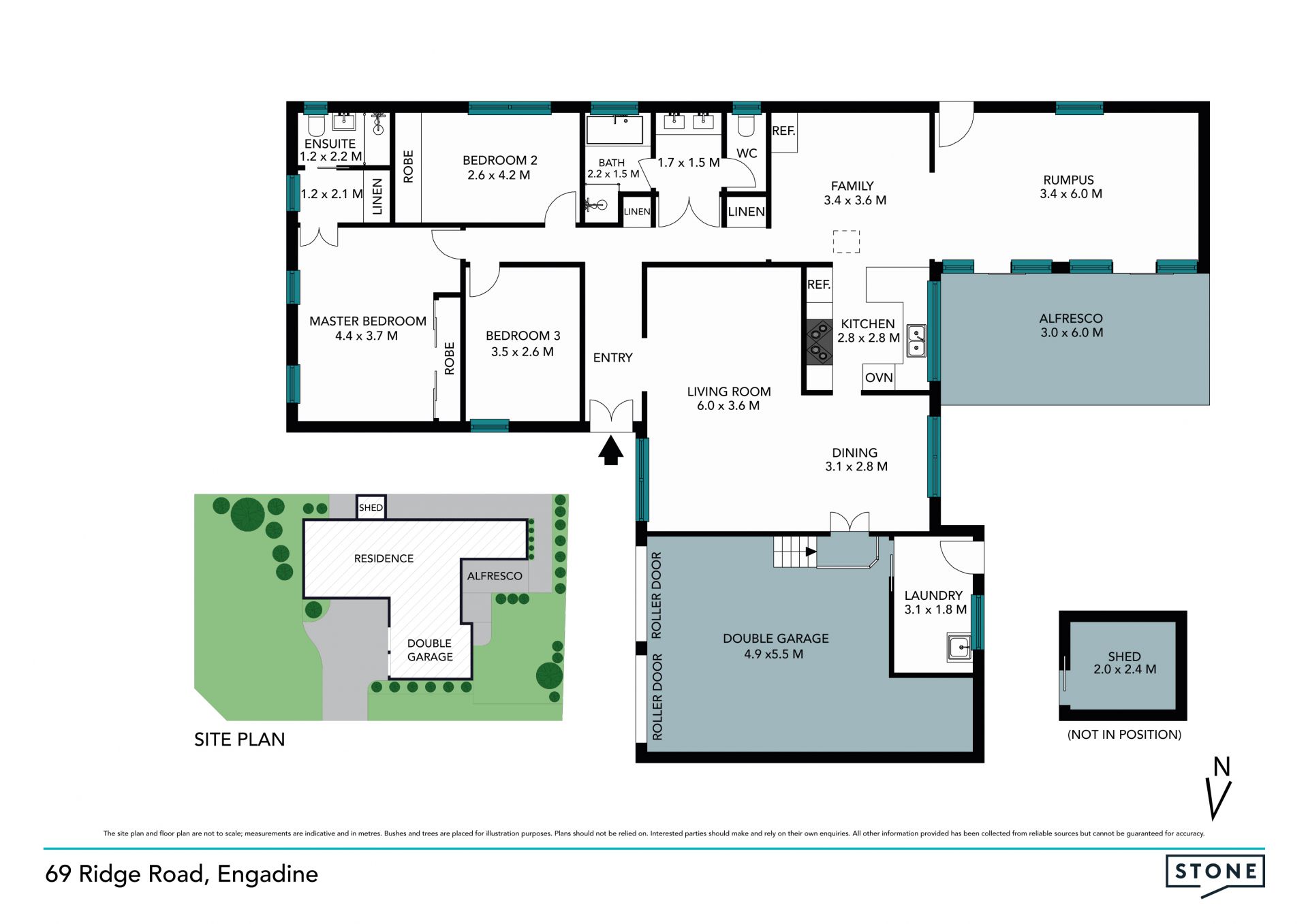 Family friendly single level living