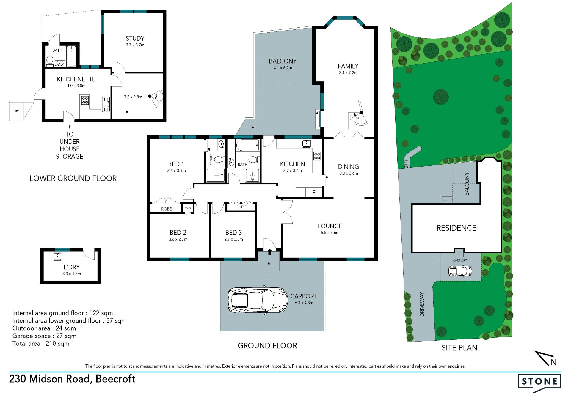 Perfect Beecroft entry of potential and proximity