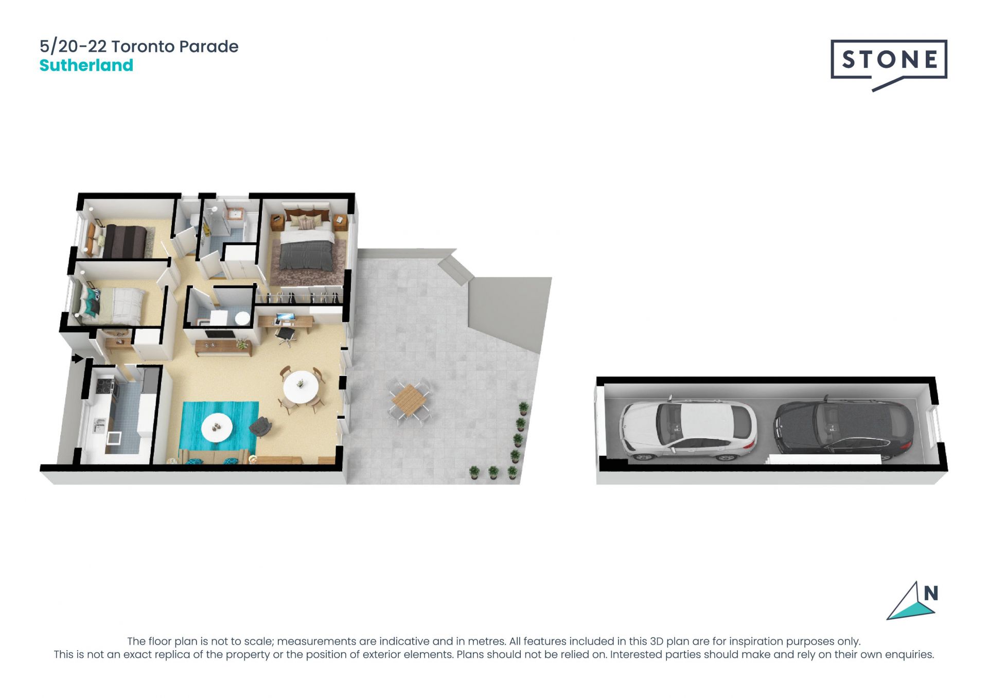 Spacious villa in private setting