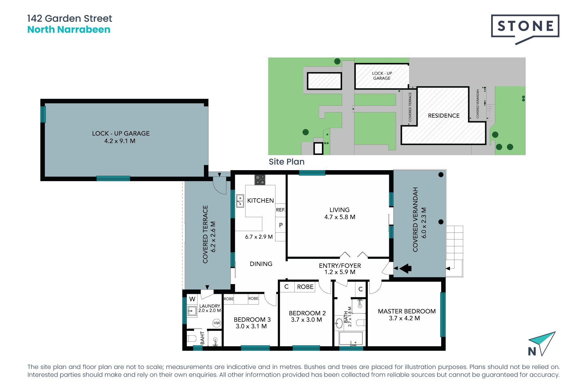 Inviting single level brick family residence on large level block