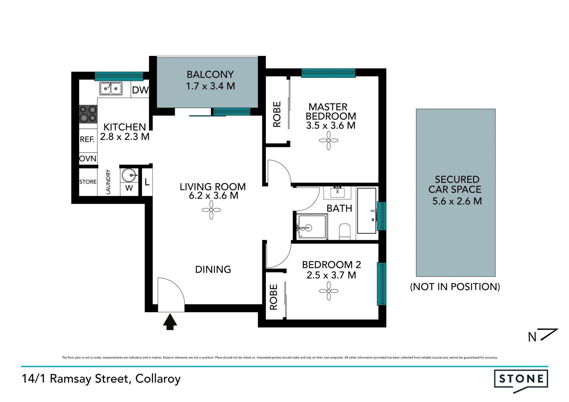 Desirable beachside living with elevated outlook