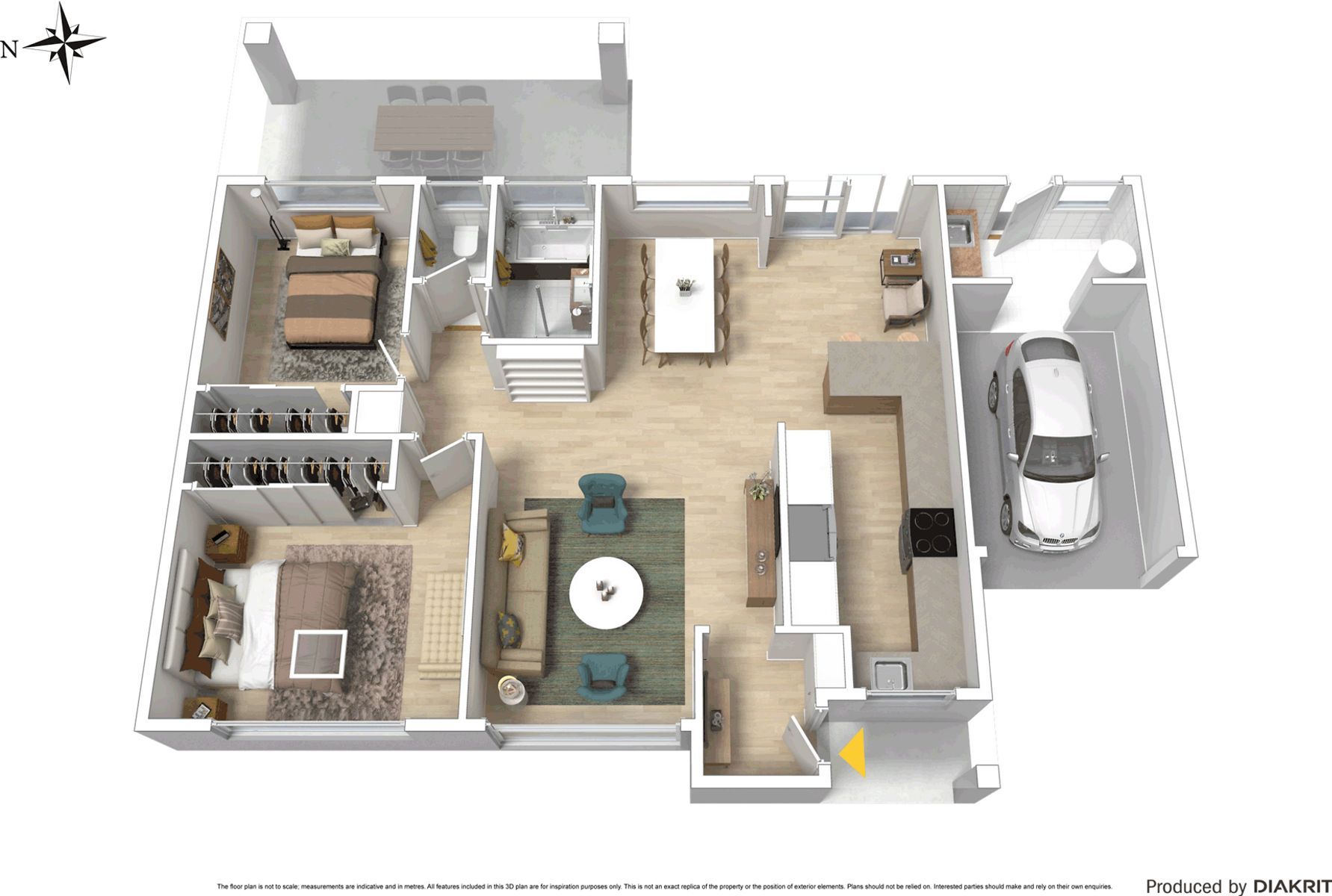 A quality villa with a stylish feel