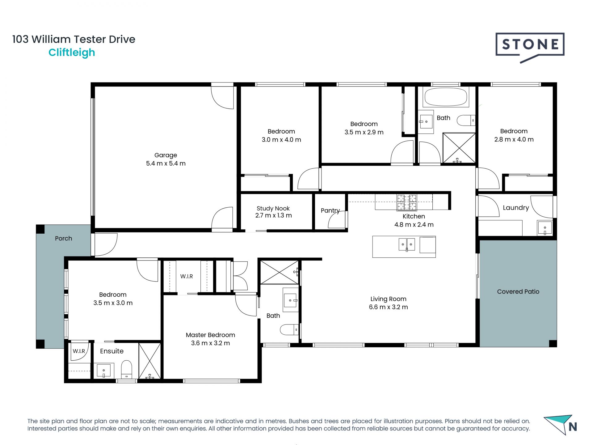 5 Bedrooms, 2 with Ensuites!