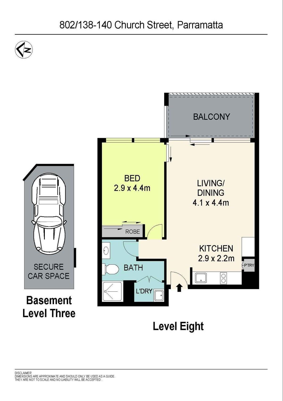 Modern One Bedroom Apartment In Parramatta CBD
