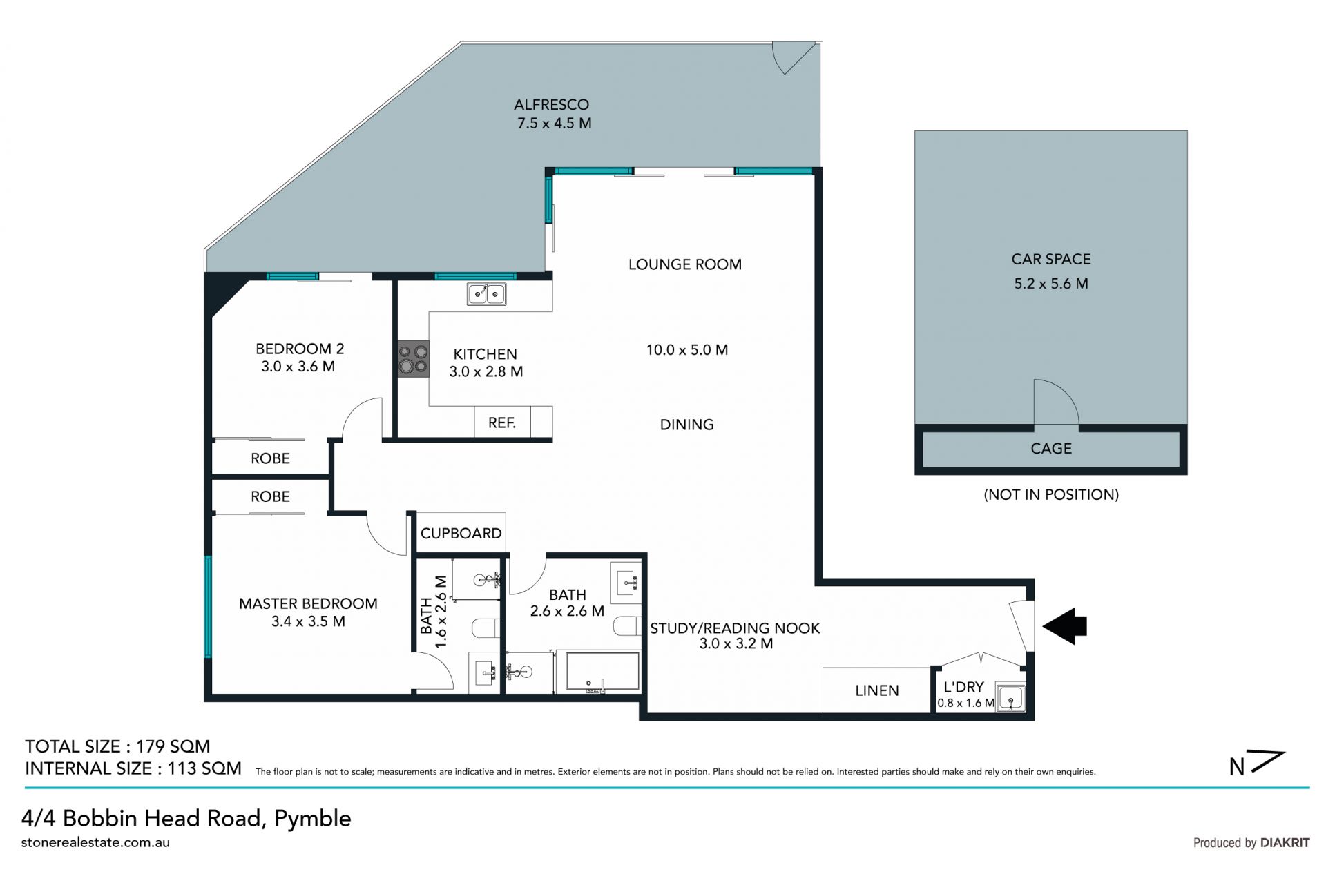Lifestyle apartment in premier walk-rail location