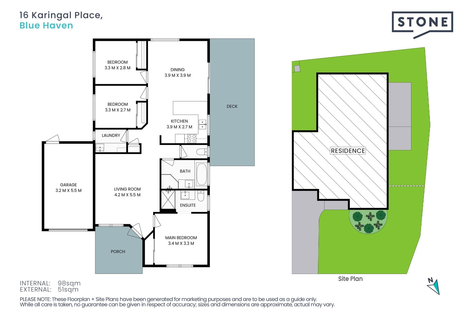 Fresh, Light Filled Living with an Easy Care Layout
