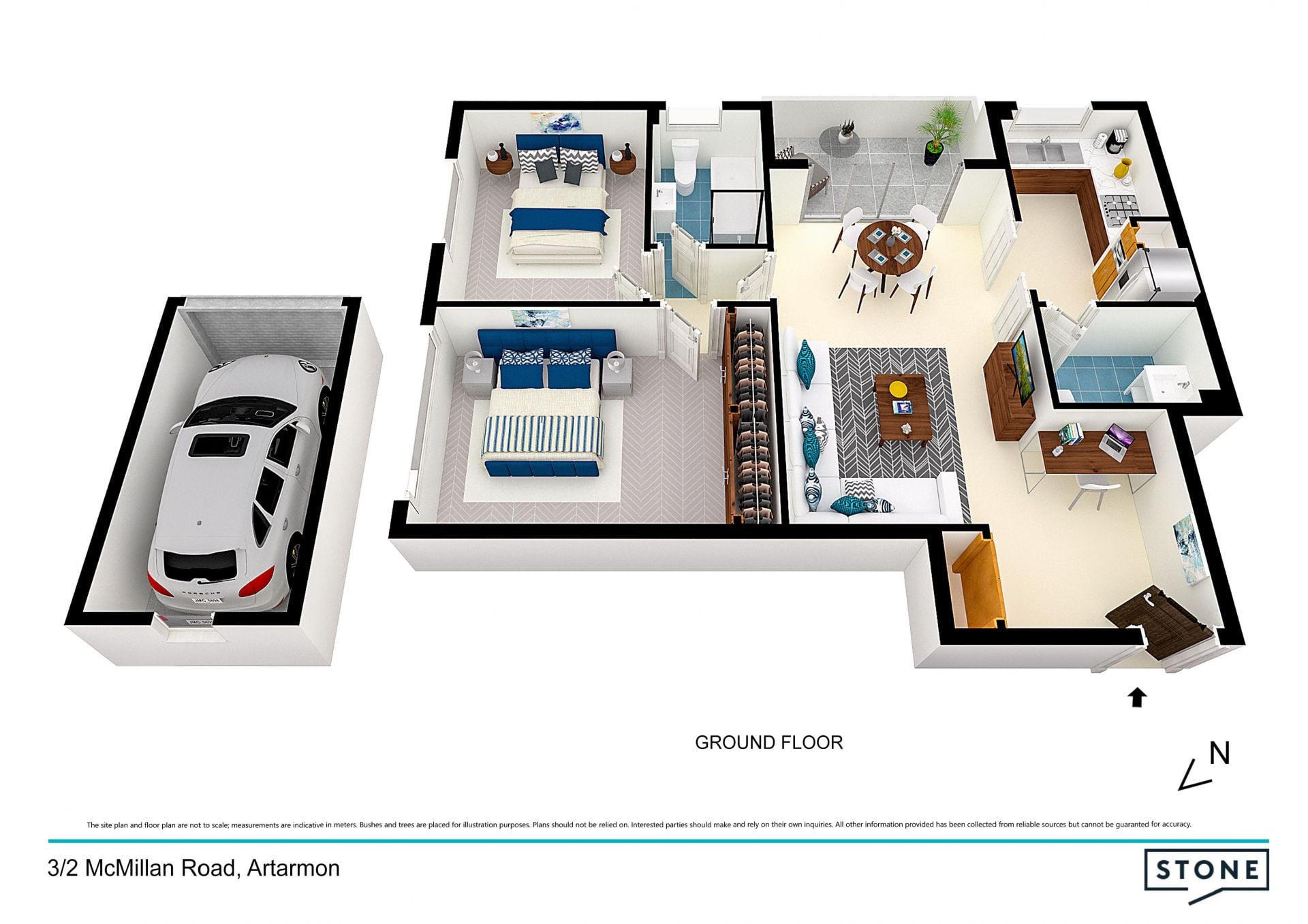 Café lifestyle with walk to everything convenience