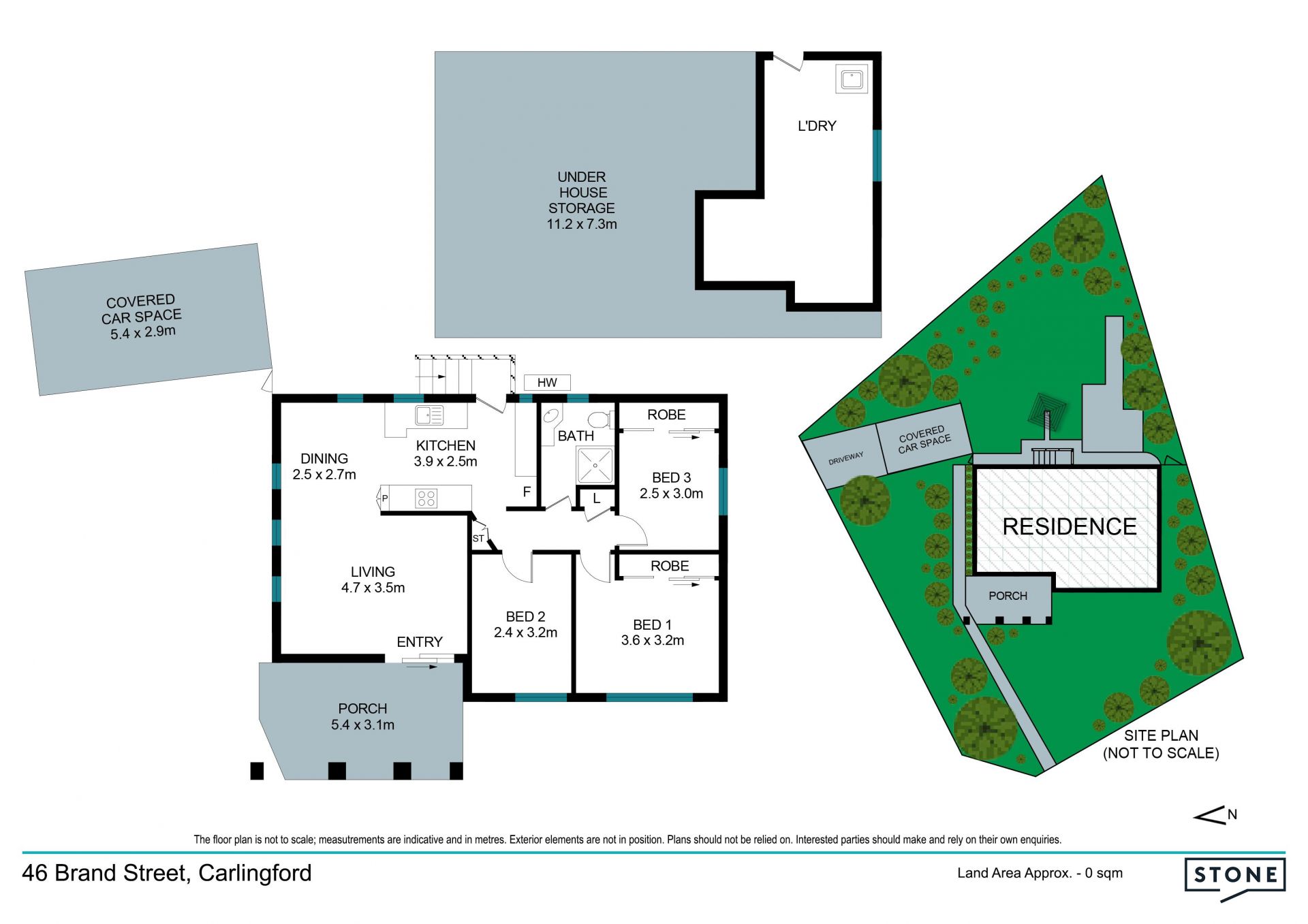 High side 626 sqm corner block with duplex potential (STCA)