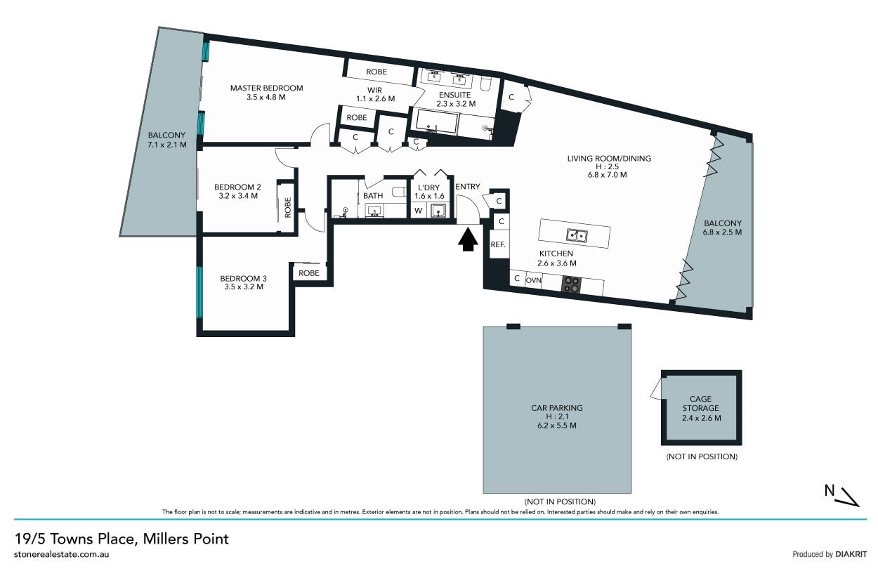 Luxurious harbour views, steps to Barangaroo