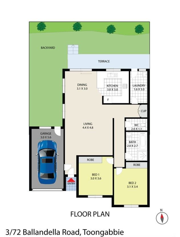 Well Presented Two Bedroom Villa In Sought After Location