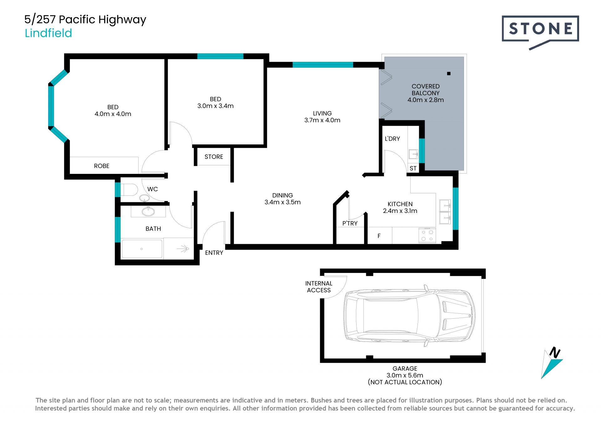 Generous corner apartment in prime Lindfield location