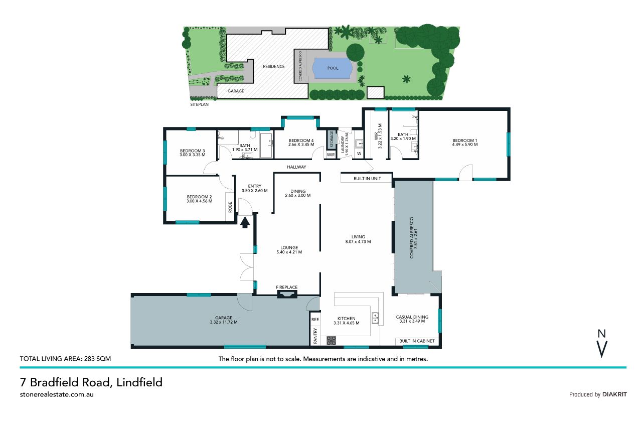 Modern & spacious family residence