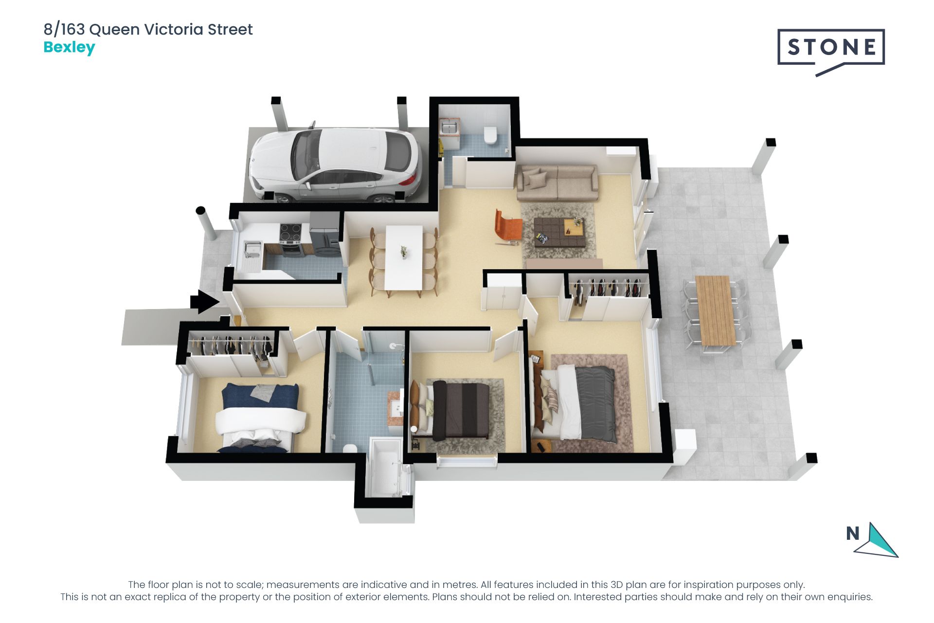 Quiet boutique villa in handy location