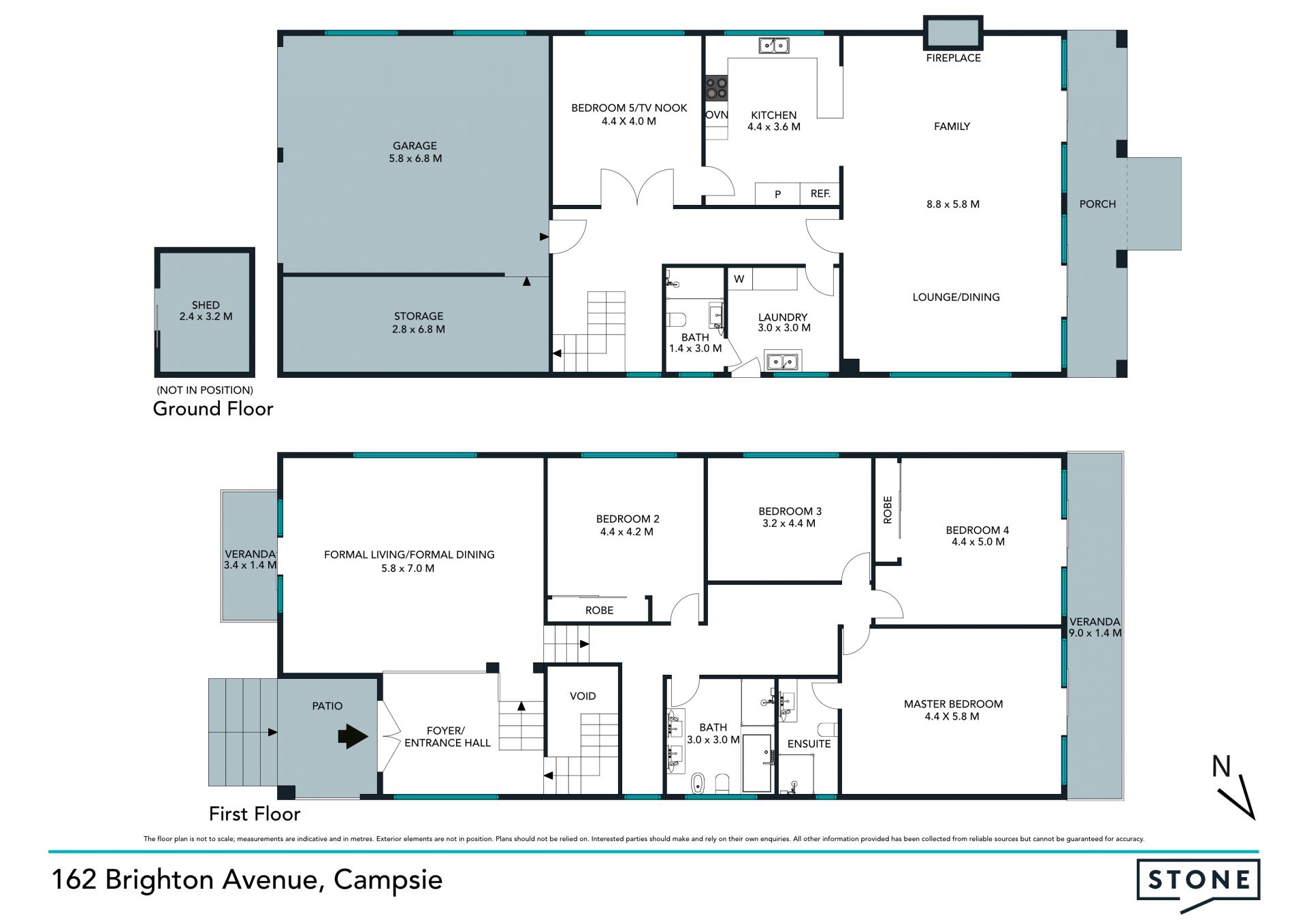 Spacious home with room for two families