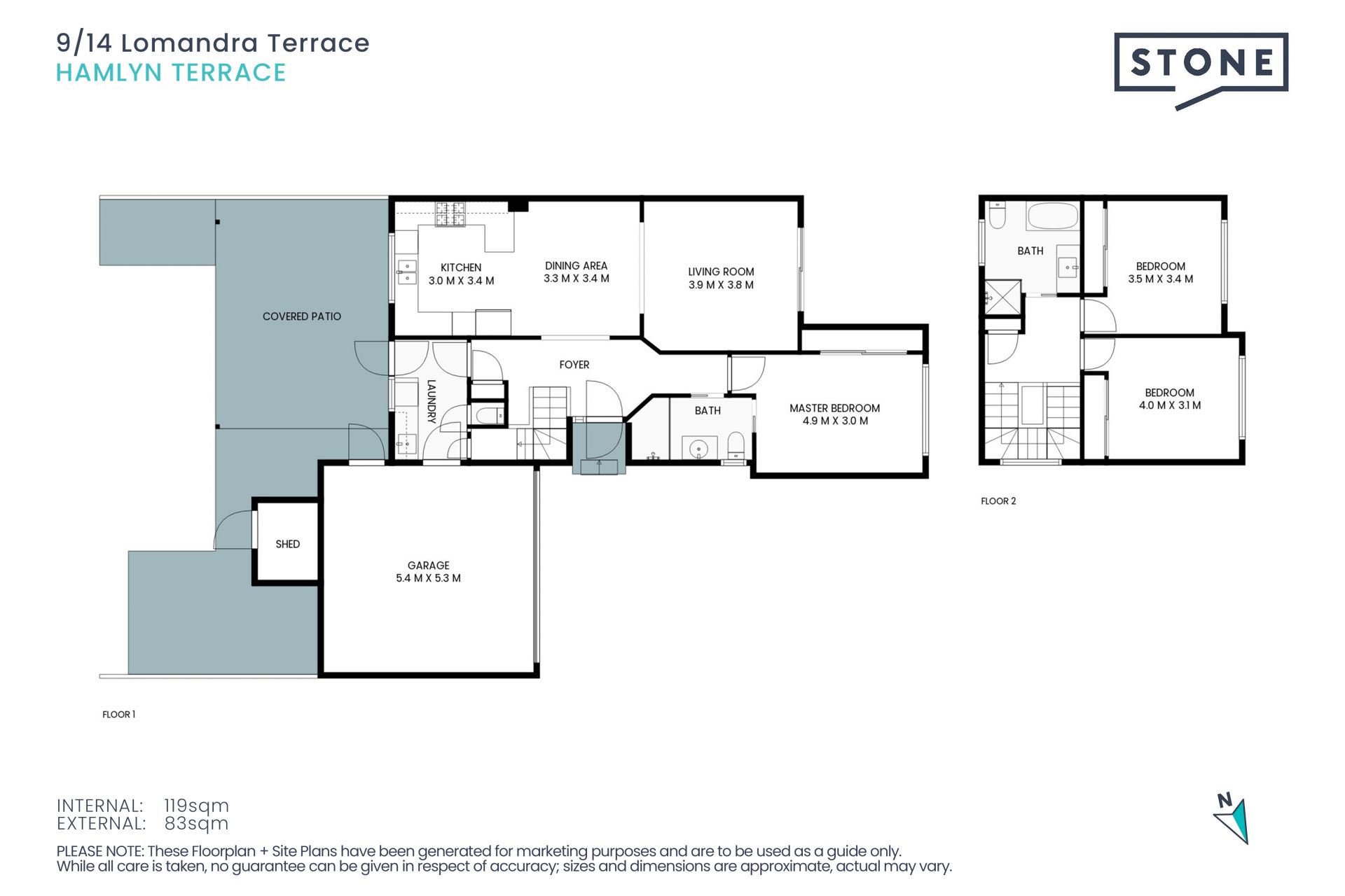 Modern Two-Storey Townhouse In Quiet Residential Estate
