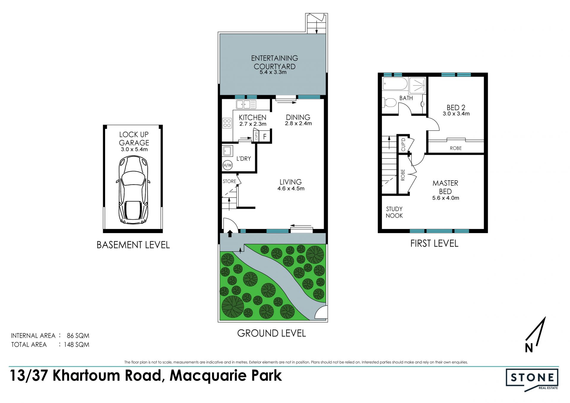 Updated townhouse in ideal location