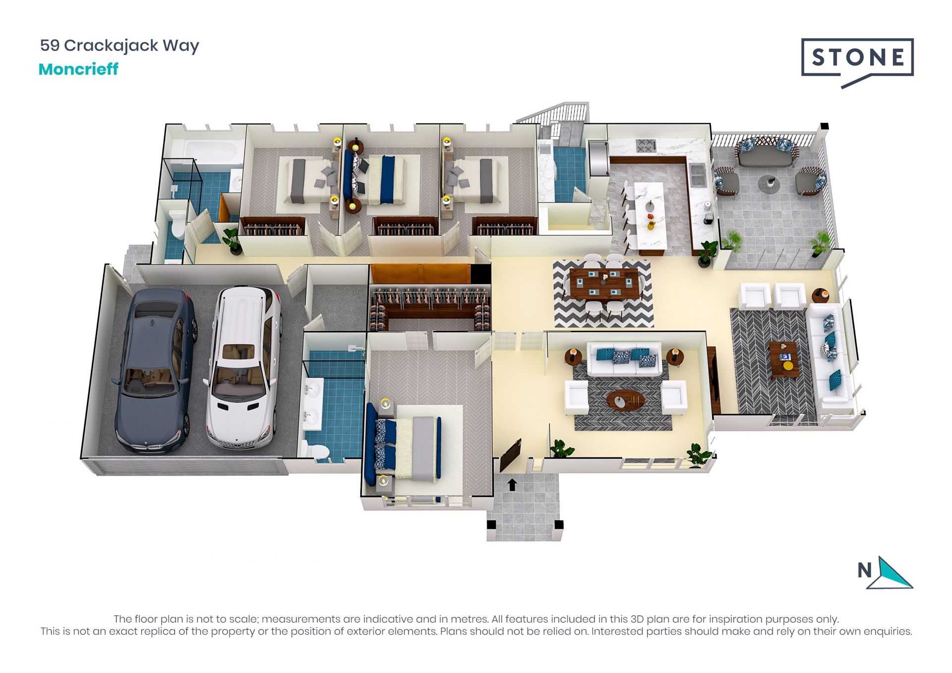 257 sqm of open plan luxury and grand inclusions