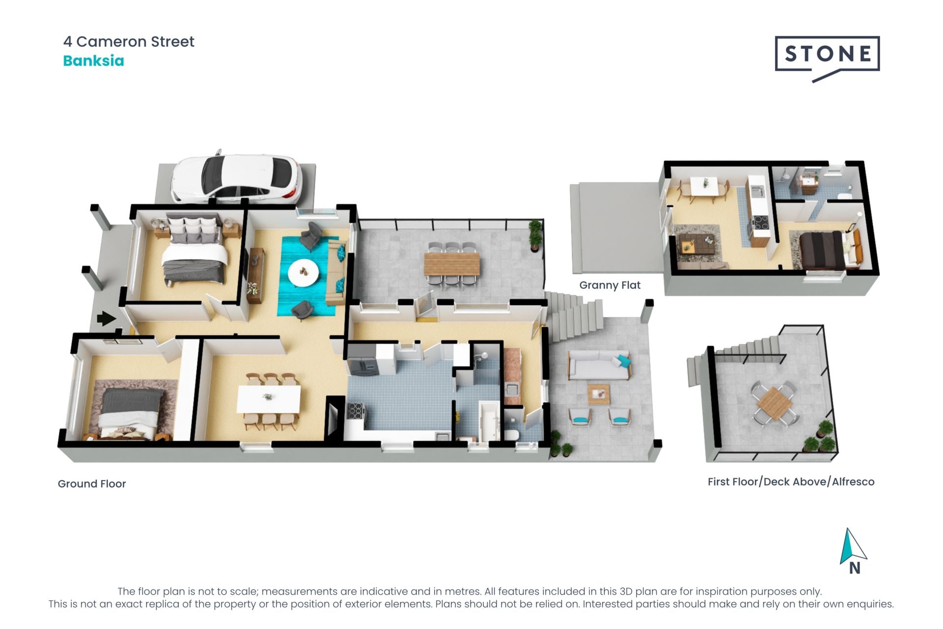 Cottage Charm with Dual Entertaining Decks on 487sqm & a Modern Granny Flat Addition