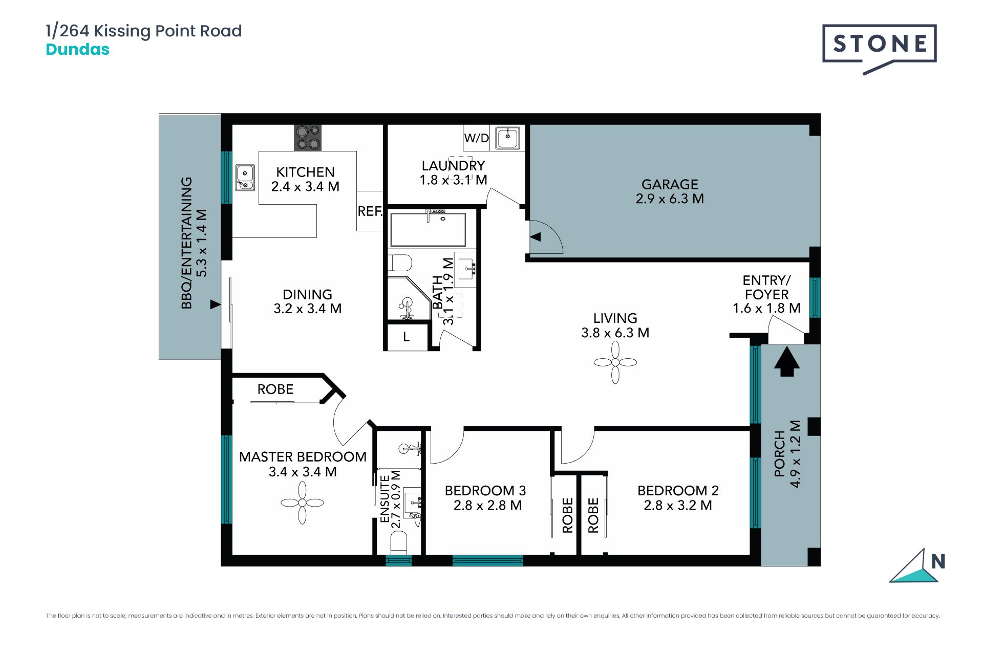 Three Bedroom Villa