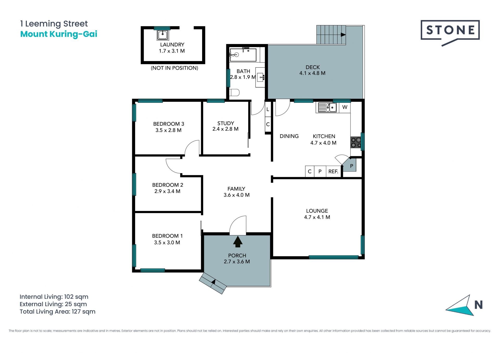 Original 3-4 bedroom home