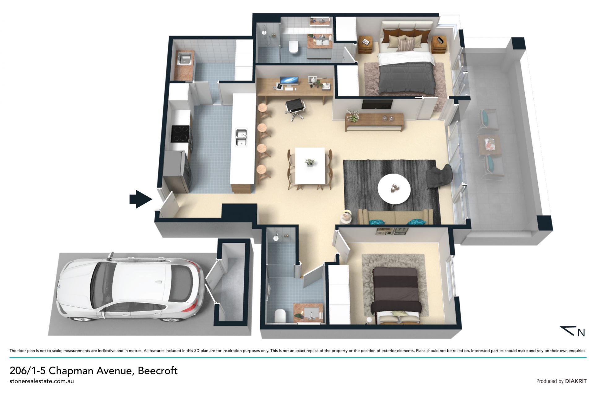 Exclusive apartment in Chapman Green
