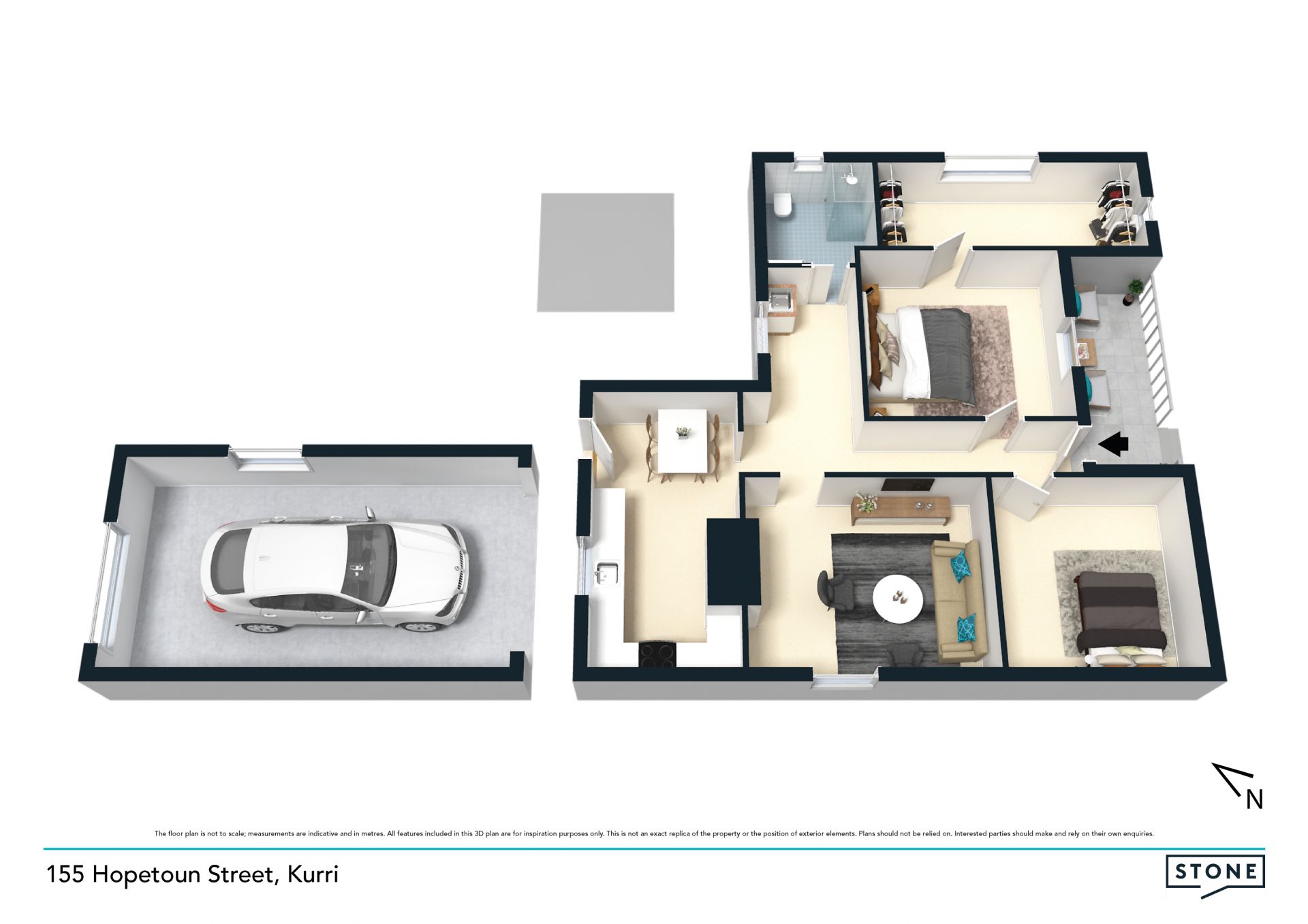 Huge development potential with rear lane access