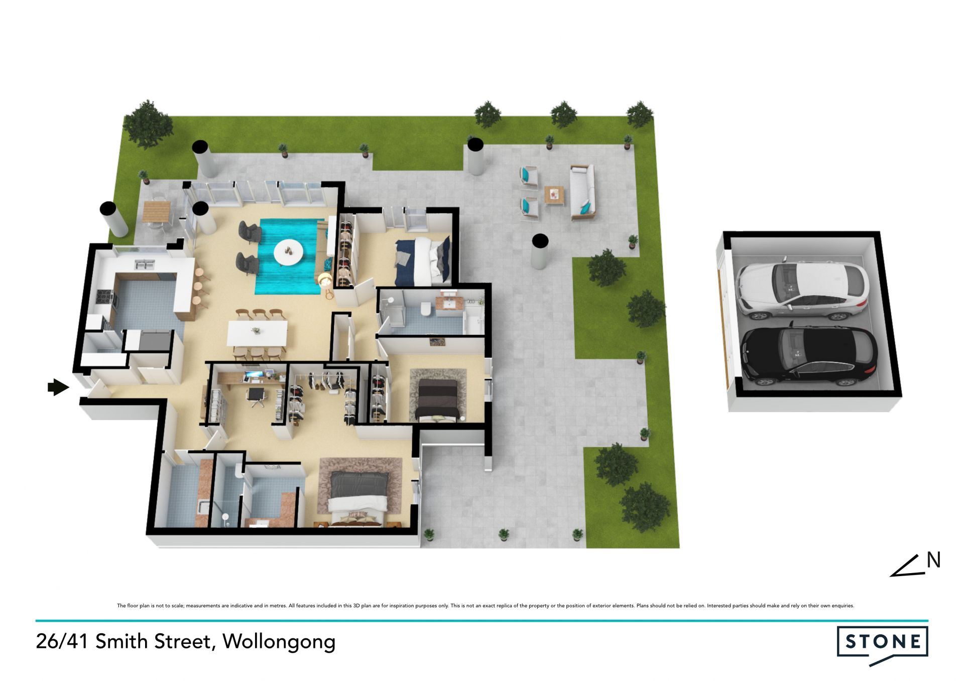 Indoor/outdoor lifestyle sanctuary close to harbour