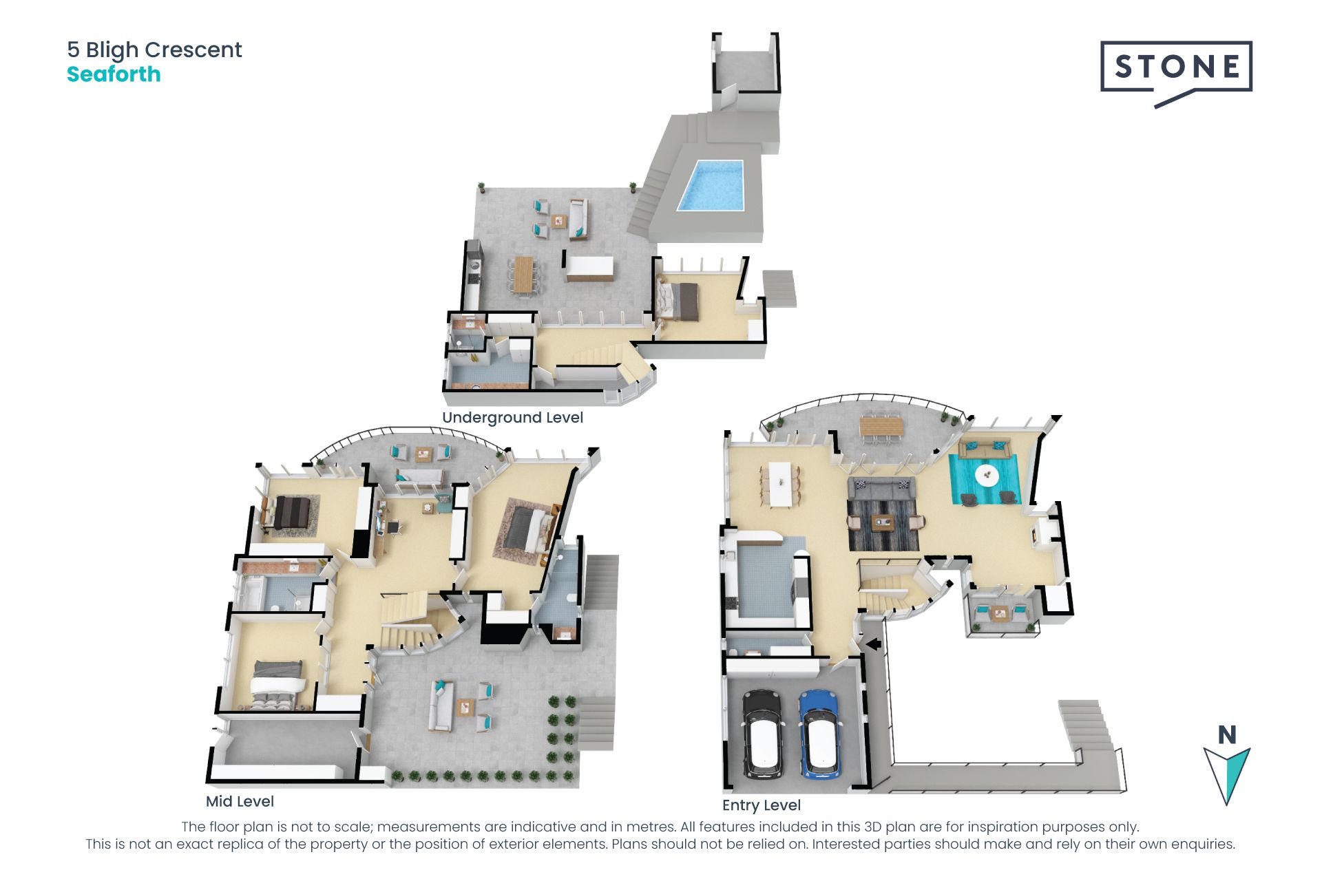 Modern masterpiece in absolute waterfront position
