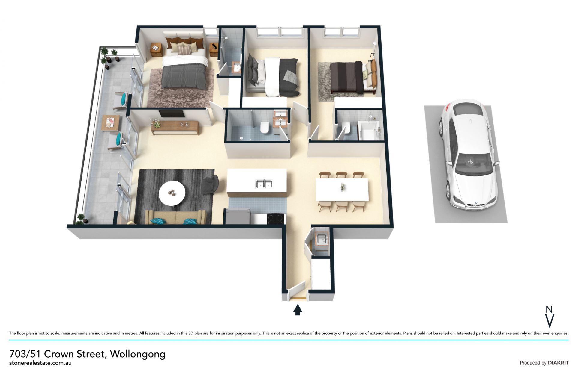 Luxury sophistication meets urban city living in prime location