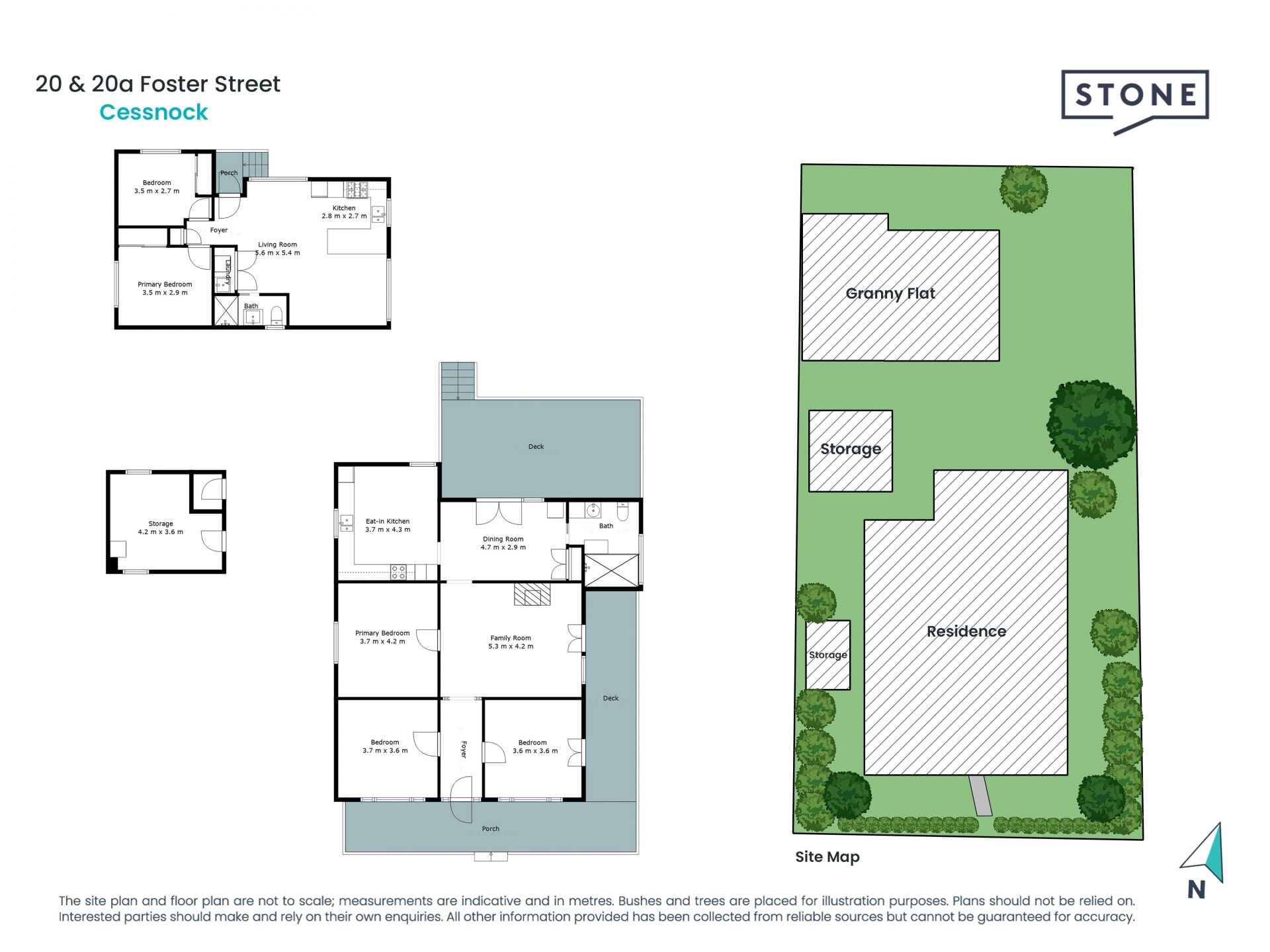 Character filled 1935 three-bedroom home, plus modern two-bedroom flat