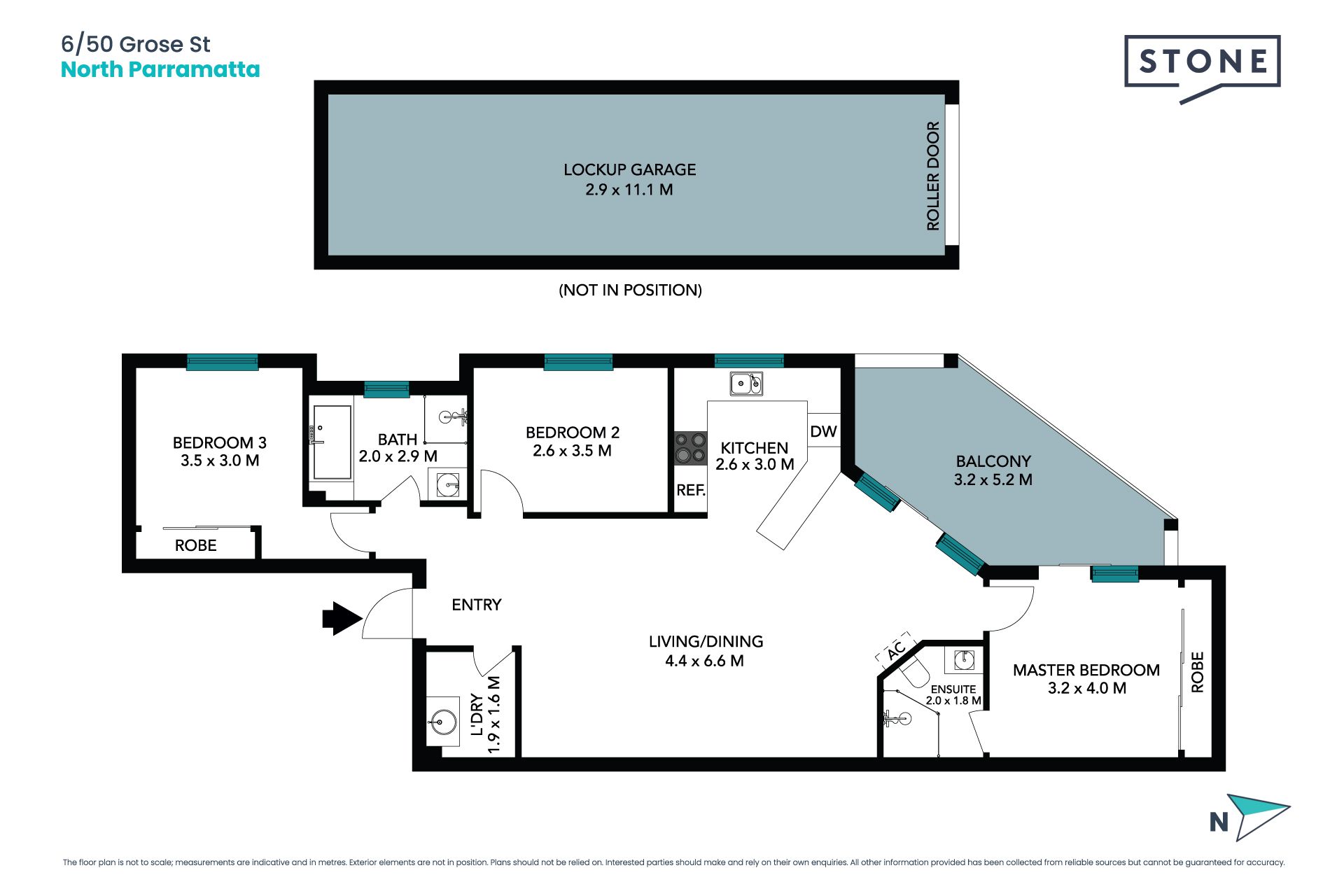 Stylish and spacious three-bedroom apartment