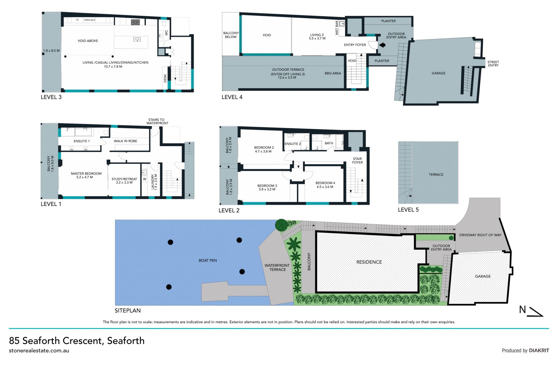 Exclusive absolute waterfront residence