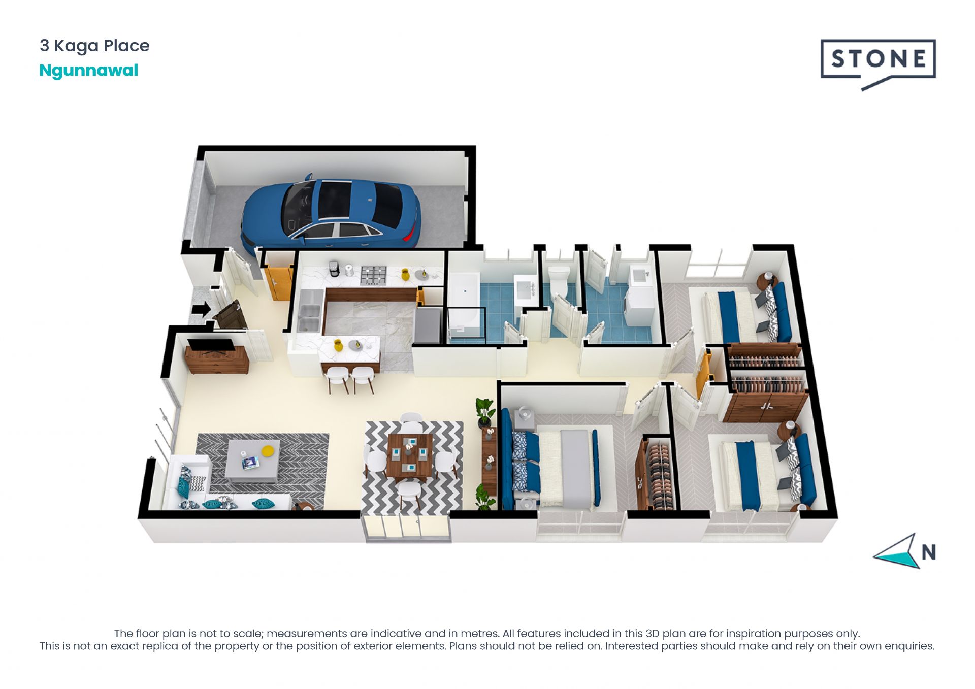 Spacious and Light Filled