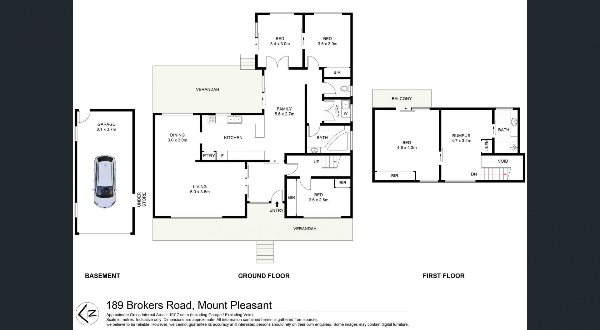 Expansive family home in popular locale