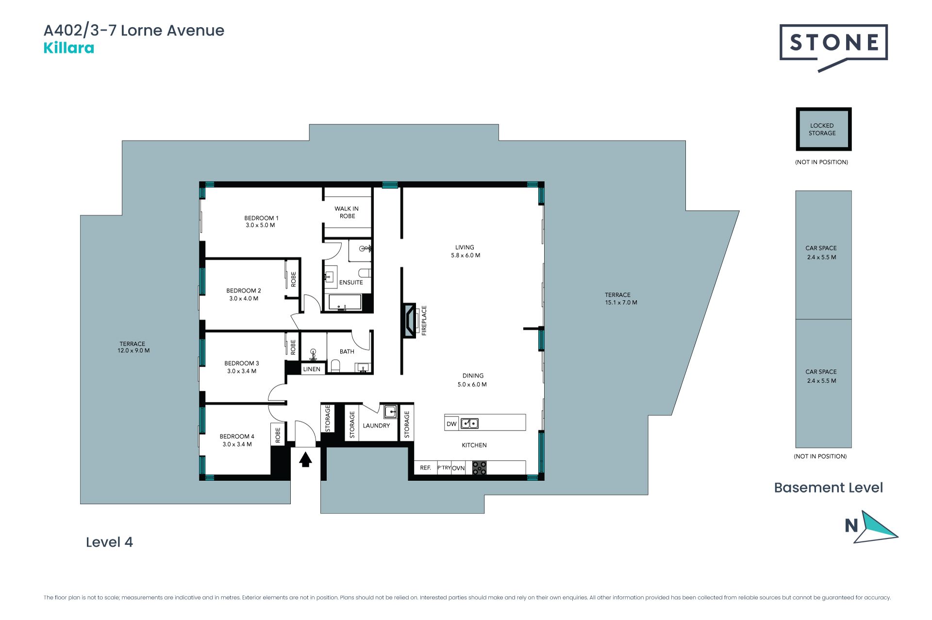 Unique four bedroom penthouse apartment